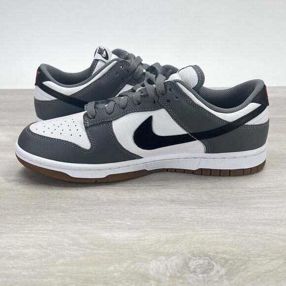 Nike Dunk Low By You Gray White Black Gum Bottom FN0569-900 New Mens Size 8.5 - Picture 5 of 12